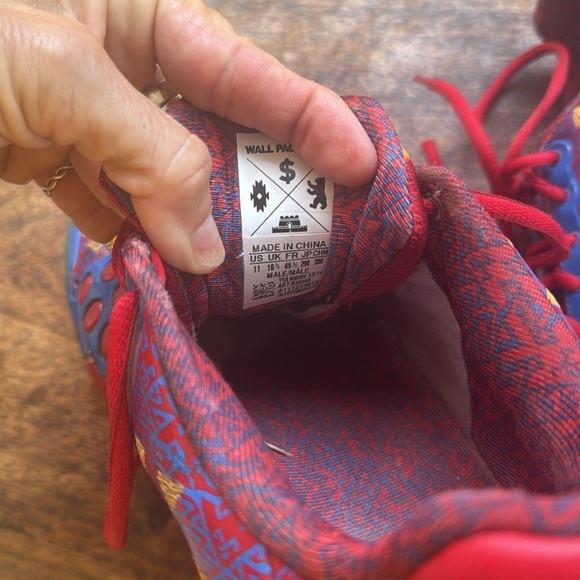 Adidas Barricade 2015 Saksaywaman red/blue size 11 main image 9
